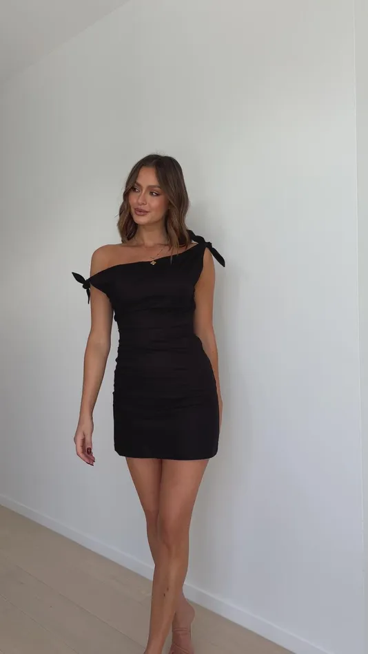 Billy J Dresses Women Ebbe Mini Dress 8211 Black