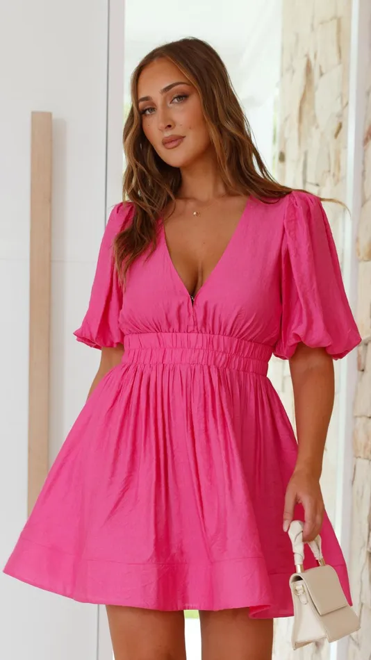 Billy J Dresses Women Erin Mini Dress 8211 Pink