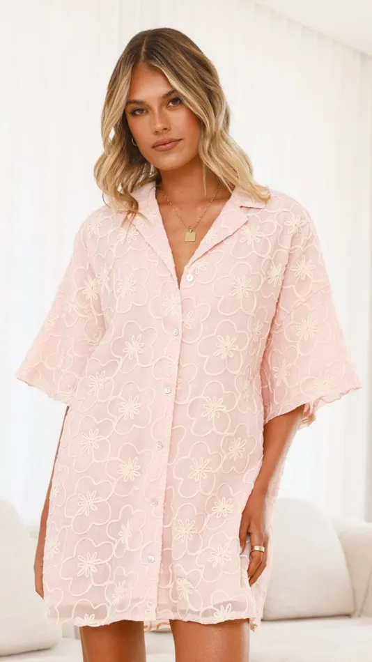 Billy J Dresses Women Jafari Mini Dress 8211 Blush