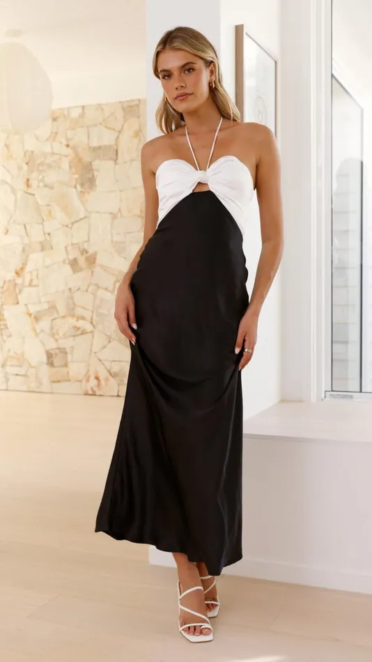 Billy J Dresses Women Latea Midi Dress 8211 Black
