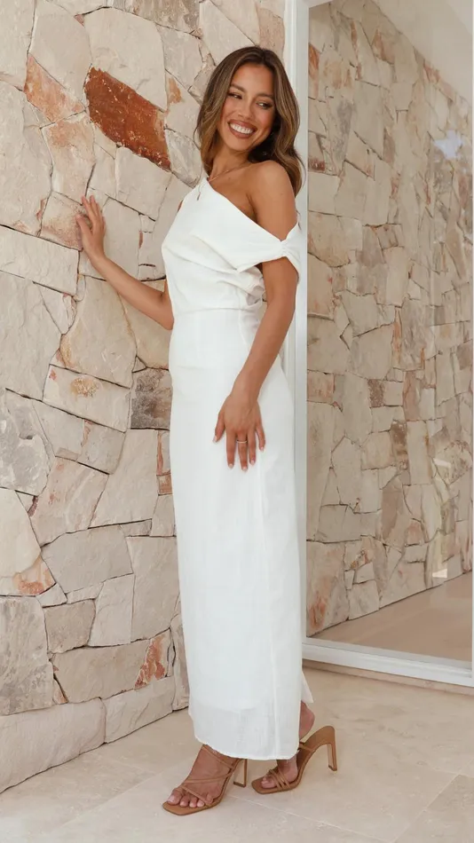 Billy J Dresses Women Luci Maxi Dress 8211 White
