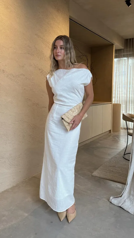 Billy J Dresses Women Luci Maxi Dress 8211 White