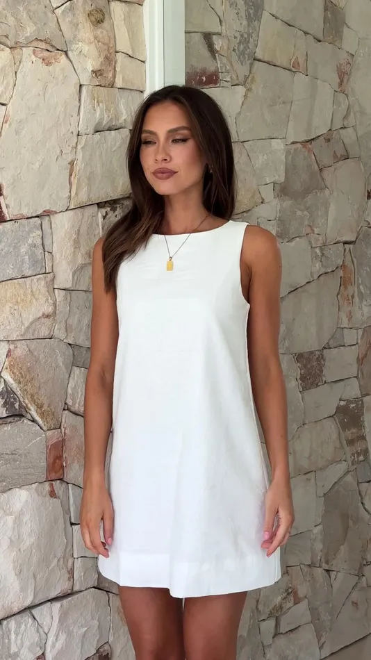 Billy J Dresses Women Madison Mini Dress 8211 White