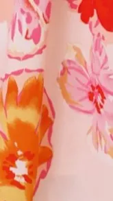 Billy J Dresses Women Najila Maxi Dress 8211 Pink Orange Floral