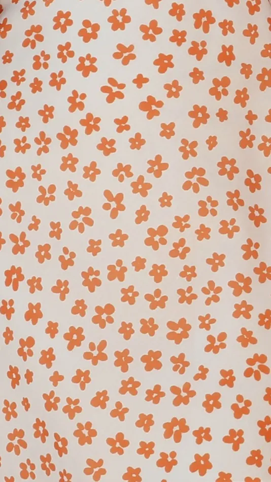 Billy J Dresses Women Saphina Mini Dress 8211 Tangerine Floral