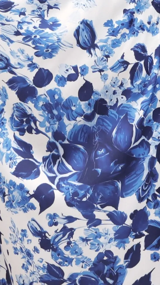 Billy J Dresses Women Sara Maxi Dress 8211 Blue Floral