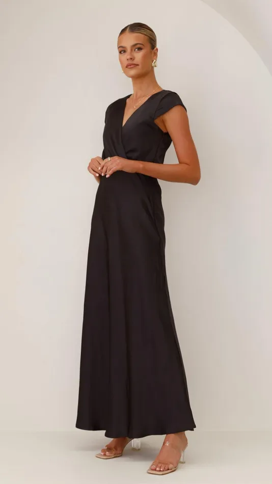 Billy J Dresses Women Selma Maxi Dress 8211 Black