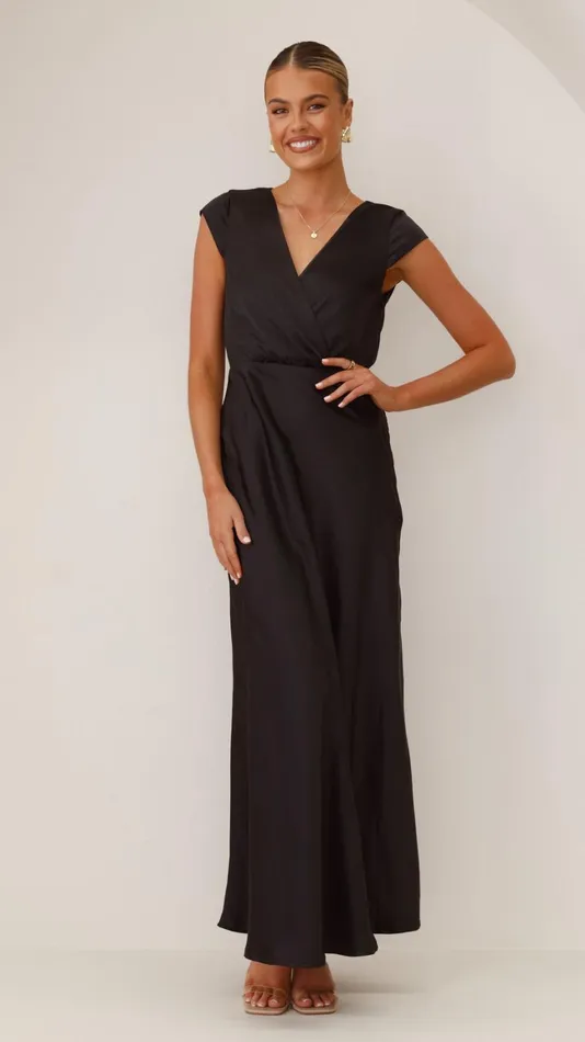 Billy J Dresses Women Selma Maxi Dress 8211 Black