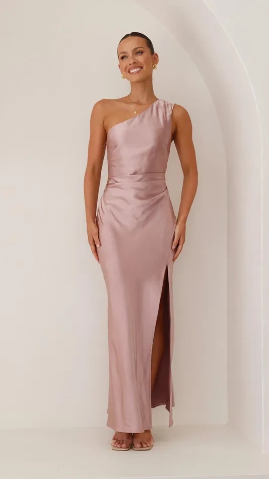Billy J Dresses Women Victoria Maxi Dress 8211 Dusty Pink