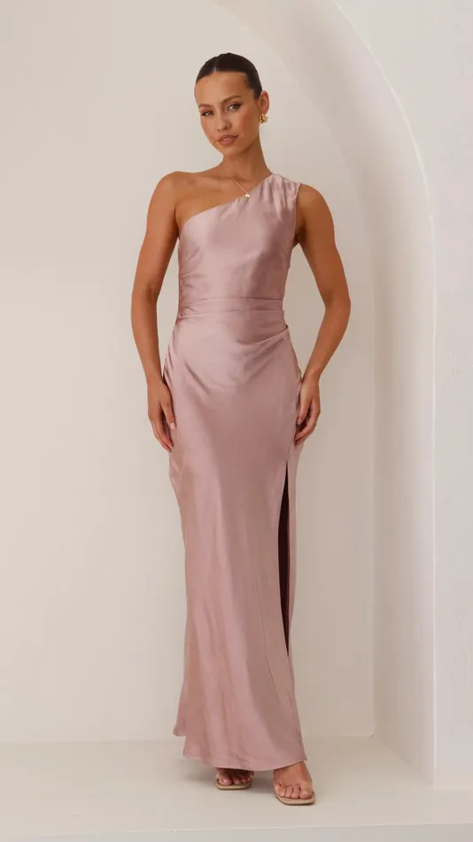 Billy J Dresses Women Victoria Maxi Dress 8211 Dusty Pink