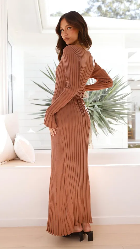 Billy J Dresses Women Winslow Maxi Dress 8211 Mocha
