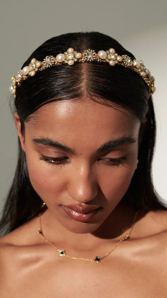 Billy J Fascinators Women Danson Headband 8211 Gold