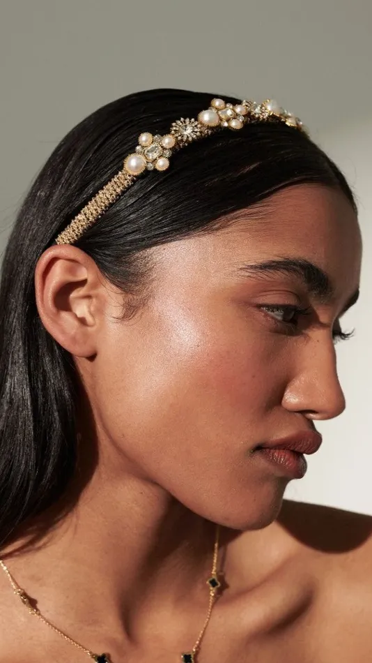 Billy J Fascinators Women Danson Headband 8211 Gold
