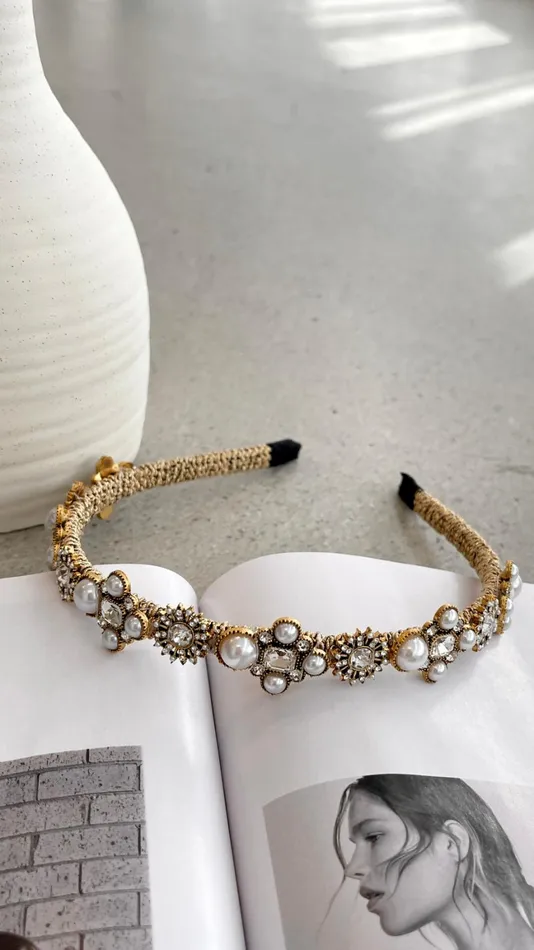 Billy J Fascinators Women Danson Headband 8211 Gold