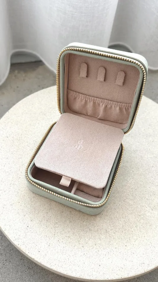 Billy J Gift Collection Women July Jewellery Box 8211 Sage