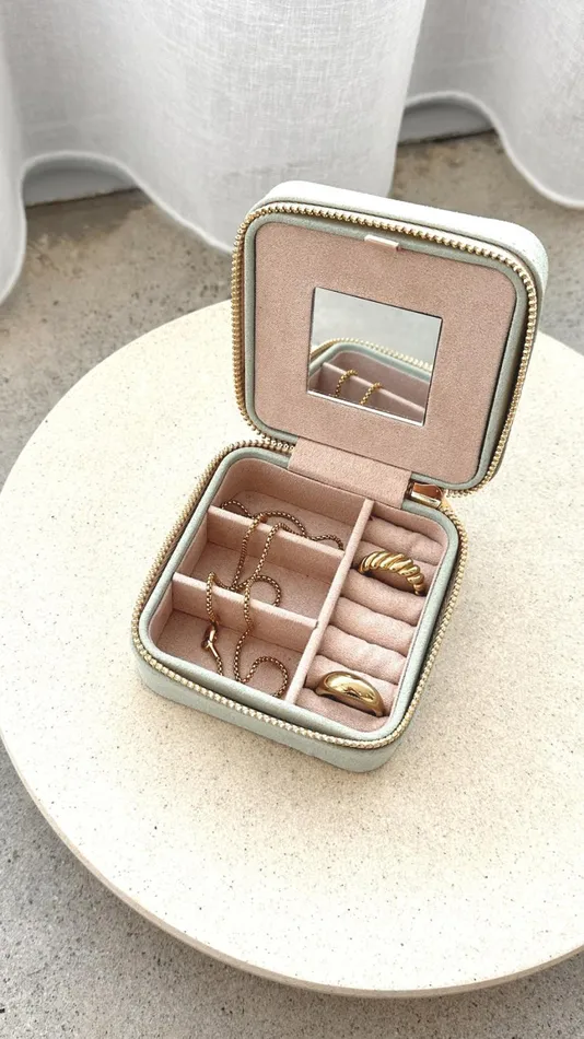 Billy J Gift Collection Women July Jewellery Box 8211 Sage
