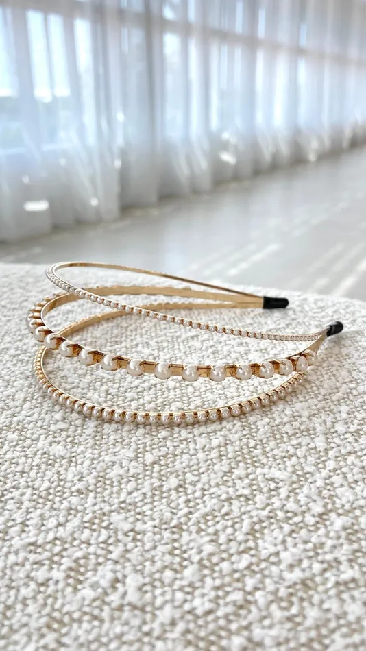 Billy J Hair Accessories Women Tiana Headband 8211 Gold