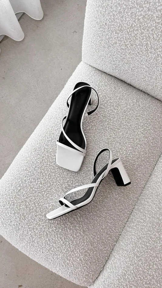 Billy J Heels Women Cailan Heel 8211 White