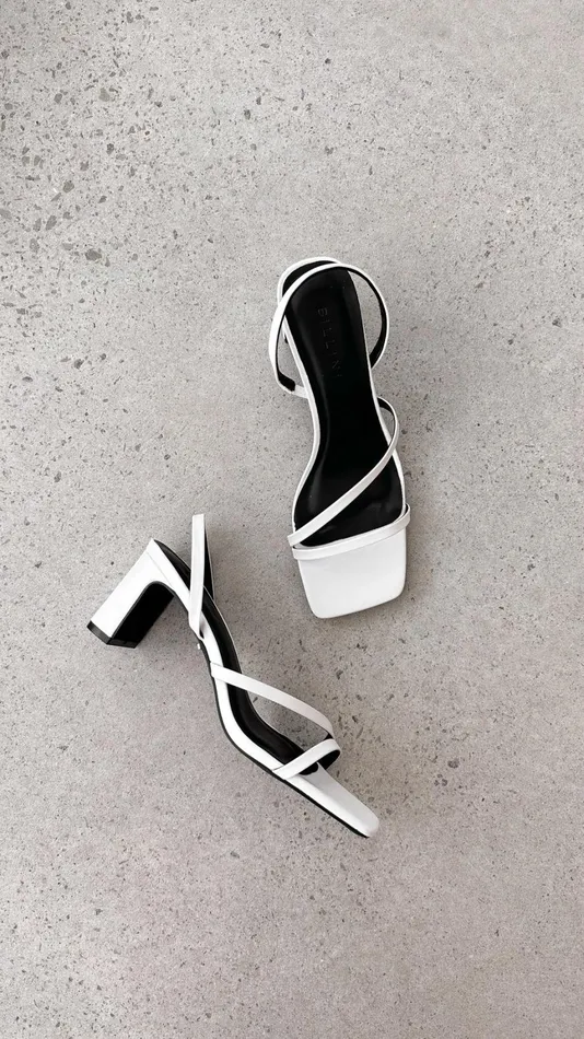 Billy J Heels Women Cailan Heel 8211 White