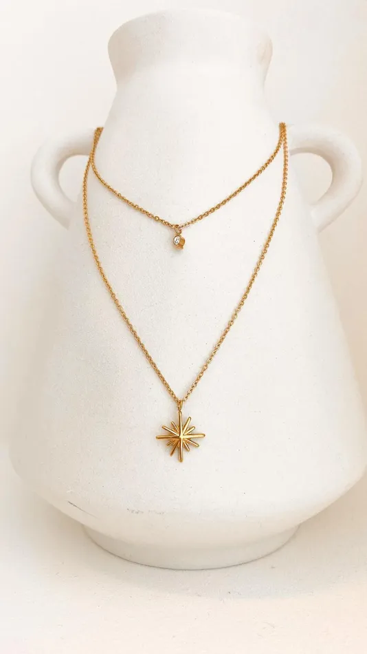 Billy J Necklaces Women Ava Necklace 8211 Gold