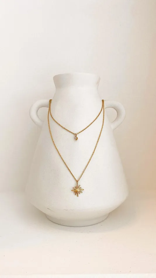 Billy J Necklaces Women Ava Necklace 8211 Gold