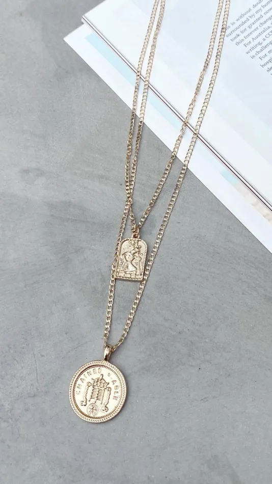 Billy J Necklaces Women Jorda Necklace 8211 Gold