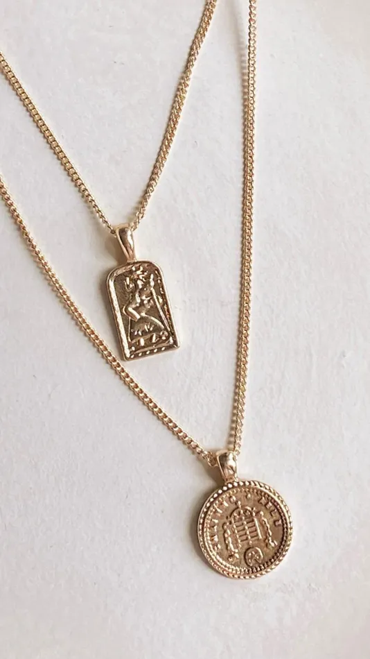 Billy J Necklaces Women Jorda Necklace 8211 Gold