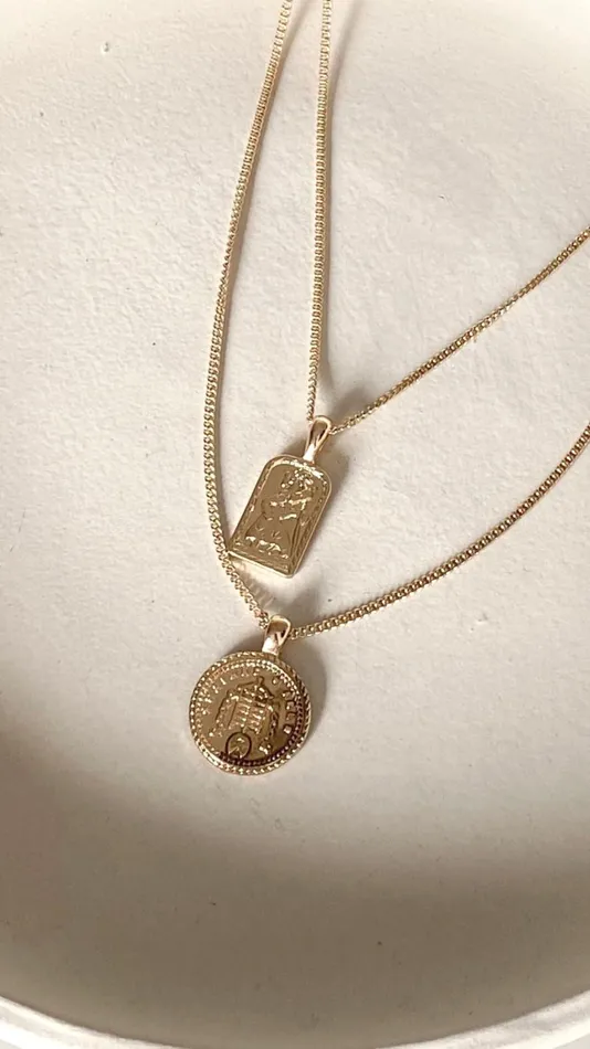 Billy J Necklaces Women Jorda Necklace 8211 Gold