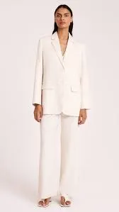 Billy J Outerwear Women Koda Blazer 8211 Bone