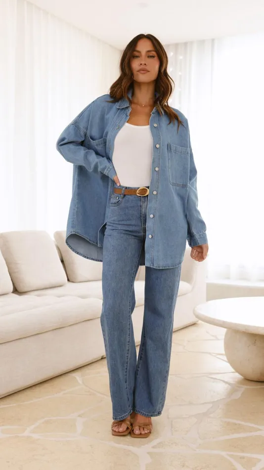 Billy J Sets Women Blake Denim Jeans 8211 Mid Denim