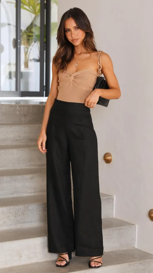 Billy J Sets Women Karah Pants 8211 Black