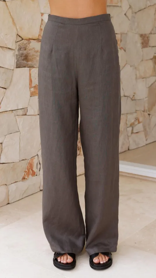 Billy J Sets Women Simone Pants 8211 Slate