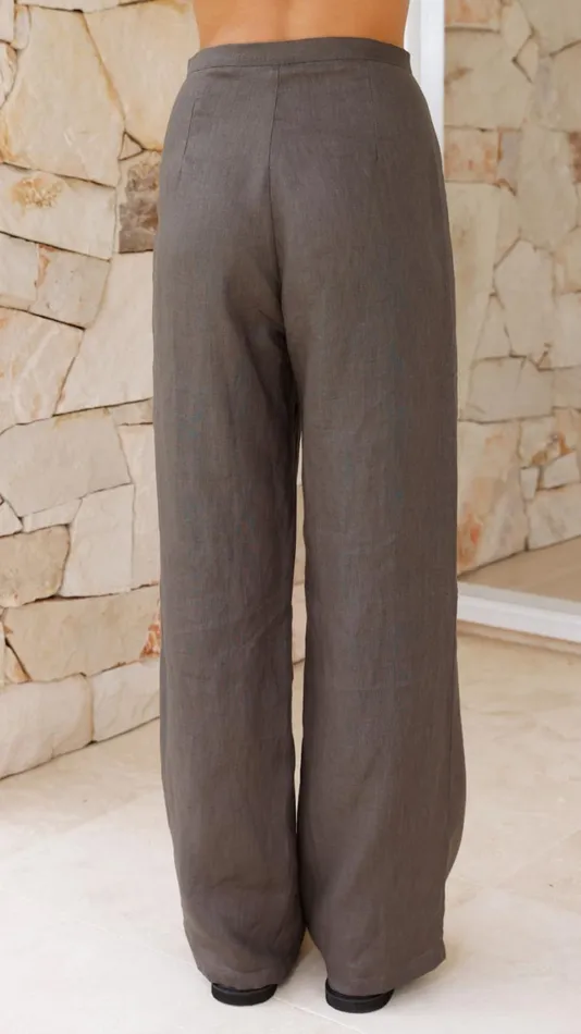Billy J Sets Women Simone Pants 8211 Slate