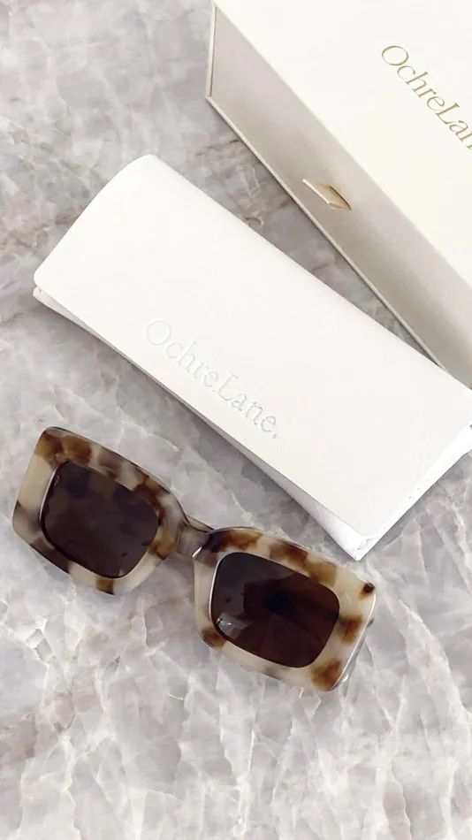 Billy J Sunglasses Women Ochre Lane Belle Sunglasses 8211 Blonde Tort
