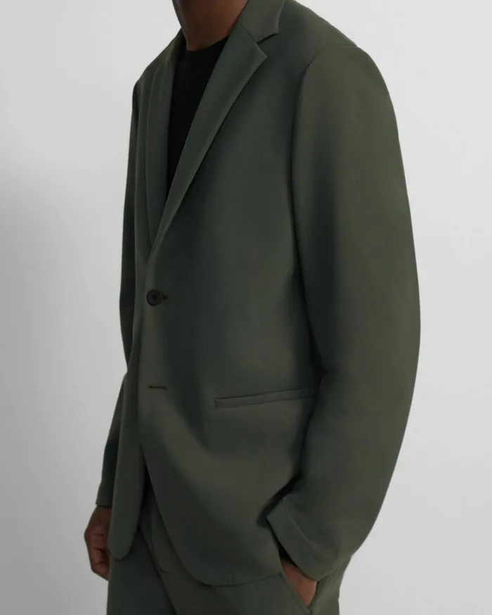 Blazers Jackets Men Theory Clinton Blazer In Precision Ponte Branch Green Blazers Jackets Men Theory Clinton Blazer In Precision Ponte Branch Green