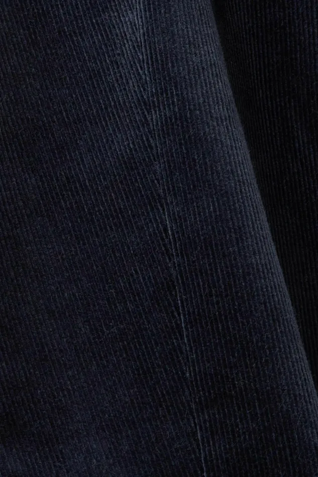 Blazers Women Esprit DoubleBreasted Corduroy Blazer Navy