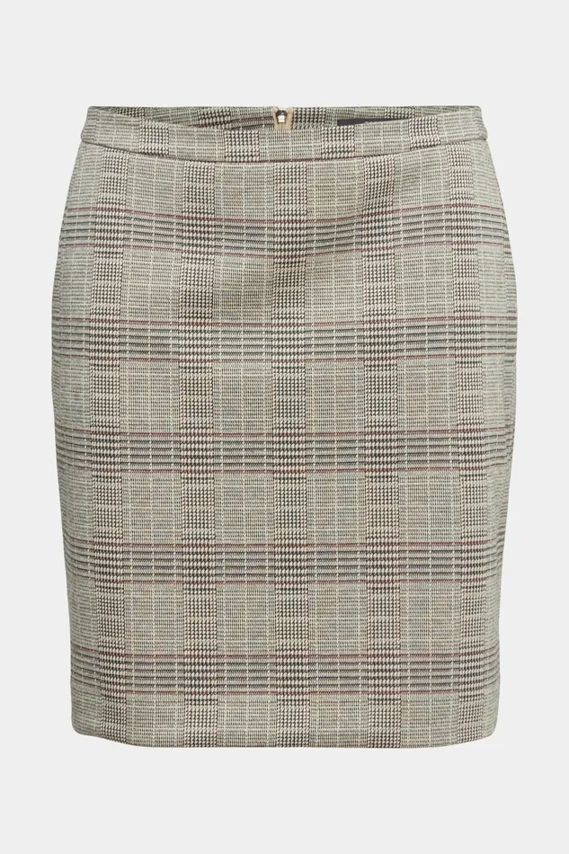 Blazers Women Esprit Plaid Mini Skirt Ice