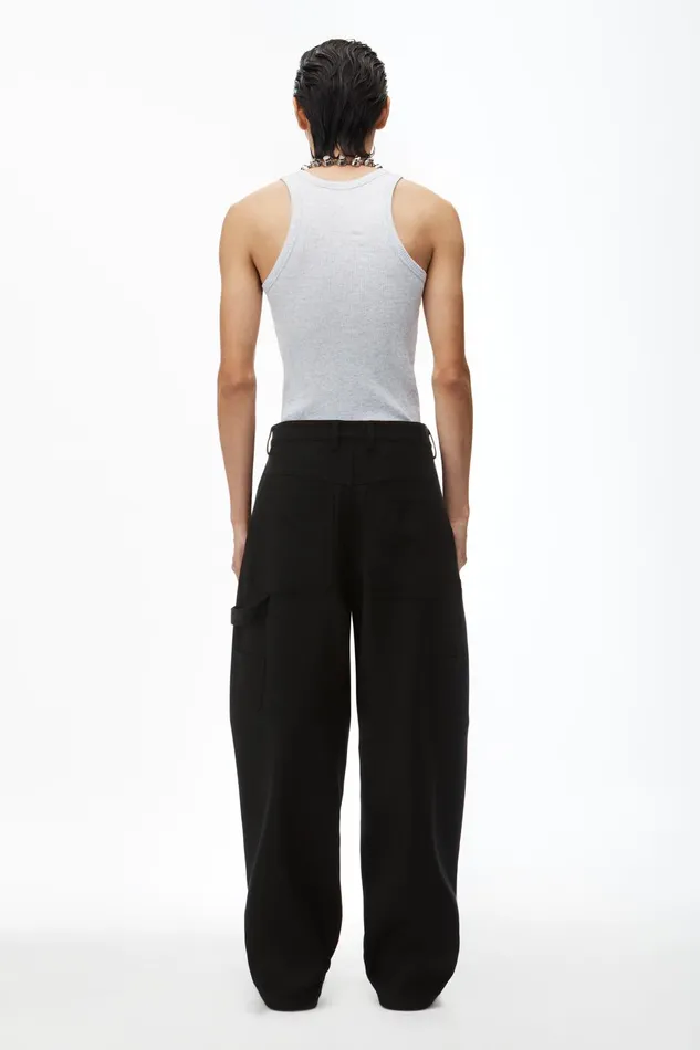 Bottoms Men Alexander Wang Engineered Carpenter Pants In Wool