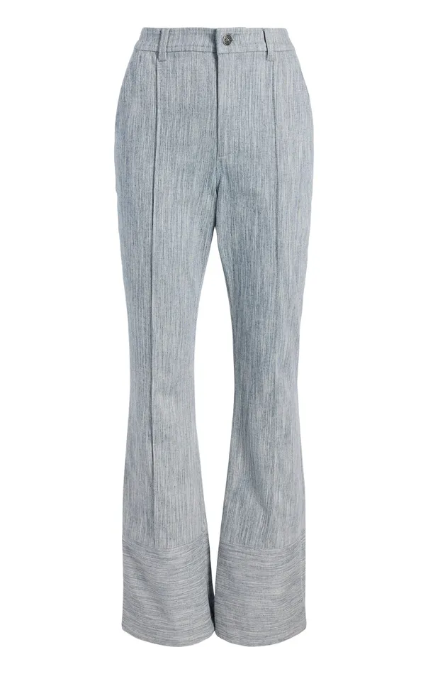 Bottoms Women Cinq Sept Evelyn Pant IndigoWhite