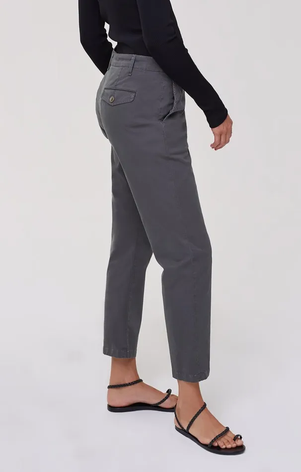 Boyfriend and Relaxed Fit Women Citizens Of Humanity Brooke Chino In Dark Moss Dark Moss
