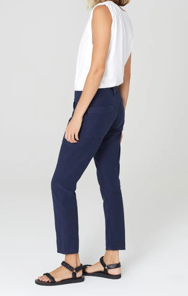 Boyfriend and Relaxed Fit Women Citizens Of Humanity Leah Cargo In Washed Navy Washed Navy