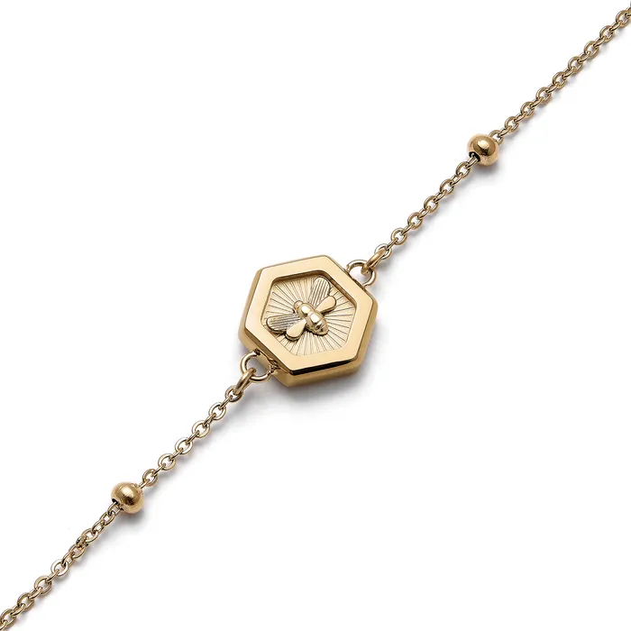 Bracelets Minima Bee Gold Bracelet Olivia Burton Women