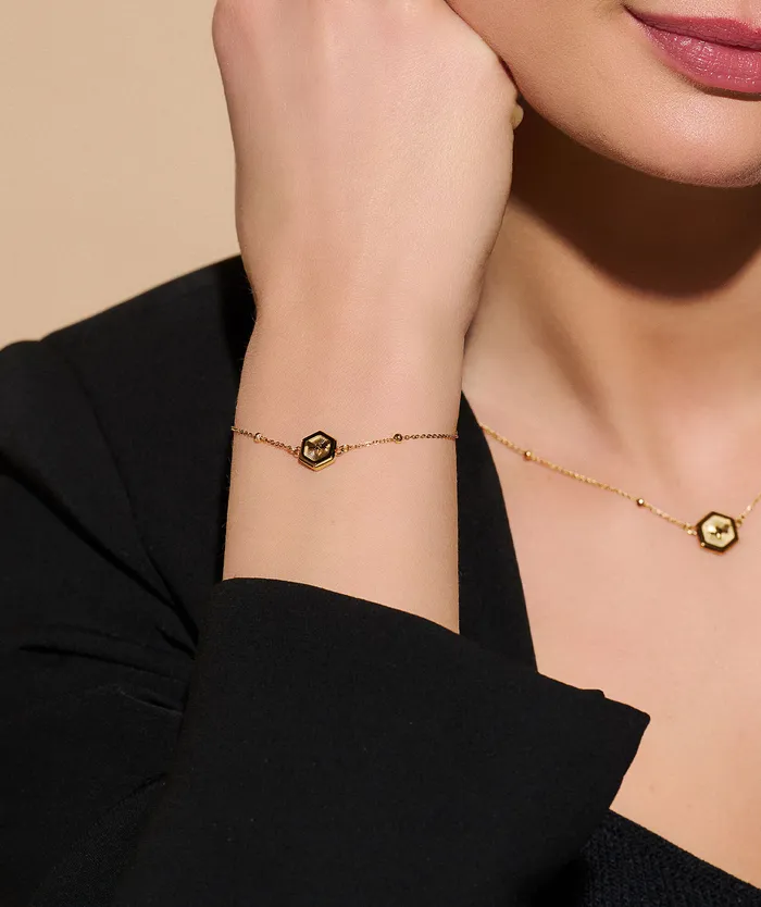 Bracelets Minima Bee Gold Bracelet Olivia Burton Women