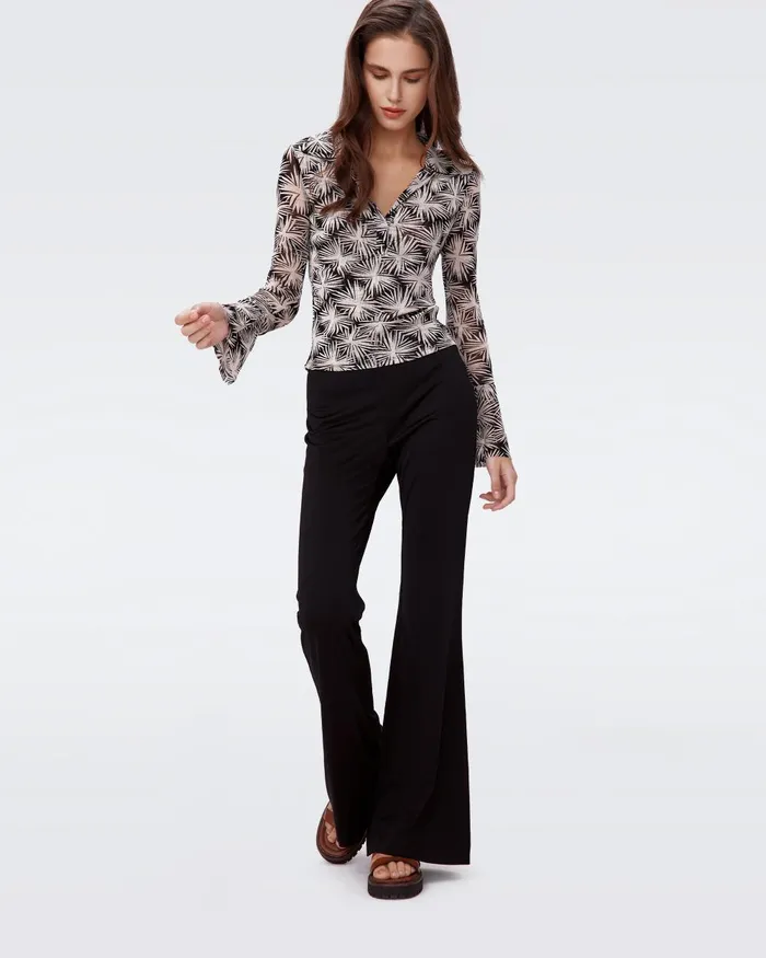 Brooklyn Pants Black Women DVF Pants and Shorts Brooklyn Pants Black Women DVF Pants and Shorts