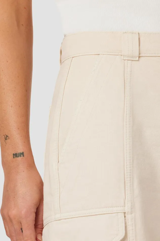 Cargo Women Hudson Jeans HighRise Wide Leg Cargo Great Egret Cargo Women Hudson Jeans HighRise Wide Leg Cargo Great Egret