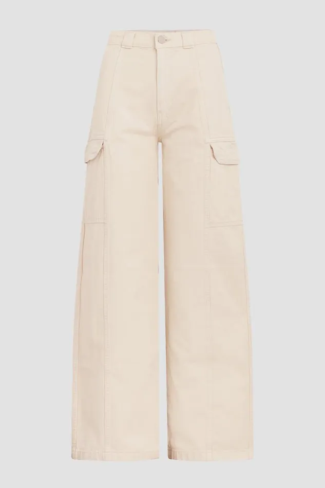 Cargo Women Hudson Jeans HighRise Wide Leg Cargo Great Egret Cargo Women Hudson Jeans HighRise Wide Leg Cargo Great Egret