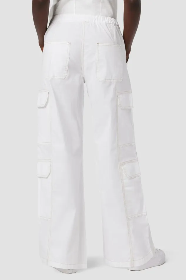Cargo Women Hudson Jeans Parachute Wide Leg Cargo White Cargo Women Hudson Jeans Parachute Wide Leg Cargo White