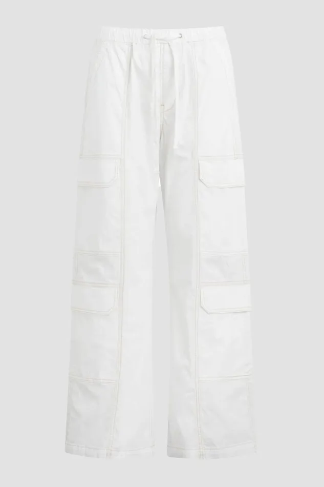 Cargo Women Hudson Jeans Parachute Wide Leg Cargo White Cargo Women Hudson Jeans Parachute Wide Leg Cargo White