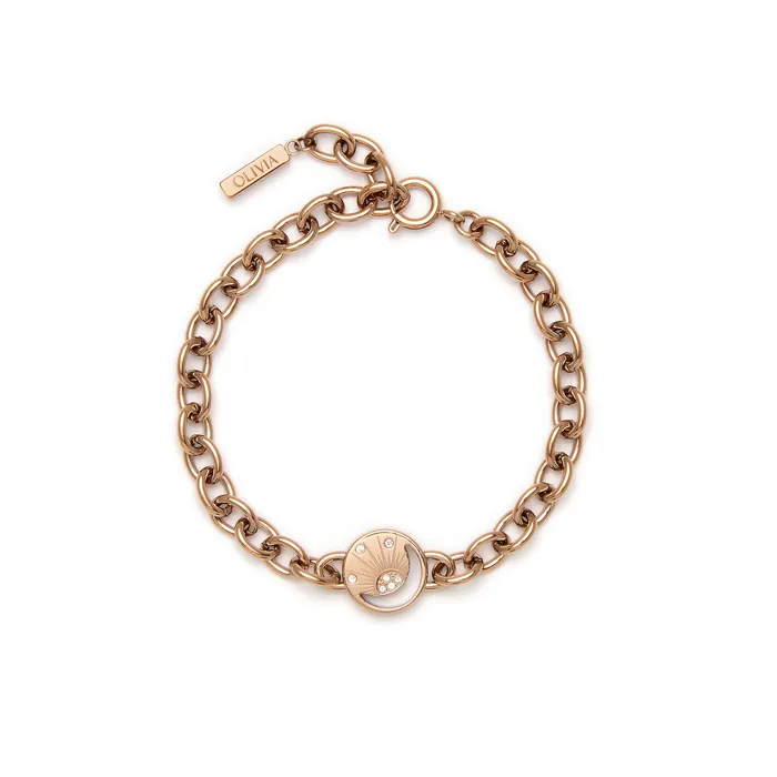 Celestial Sun Rose Gold Plated Bracelet Bracelets Olivia Burton Women