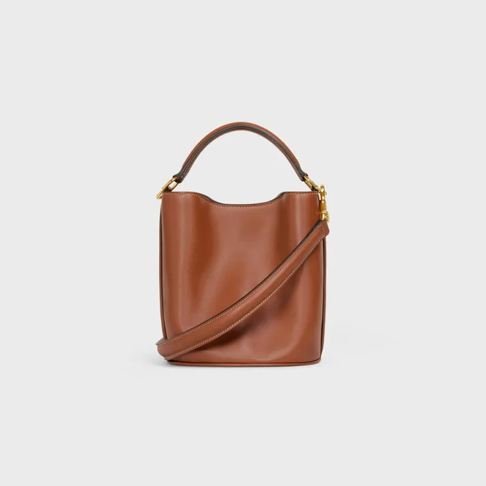 Celine 16 TEEN BUCKET 16 In Smooth Calfskin 8211 Tan 8211 Women Celine 16 TEEN BUCKET 16 In Smooth Calfskin 8211 Tan 8211 Women
